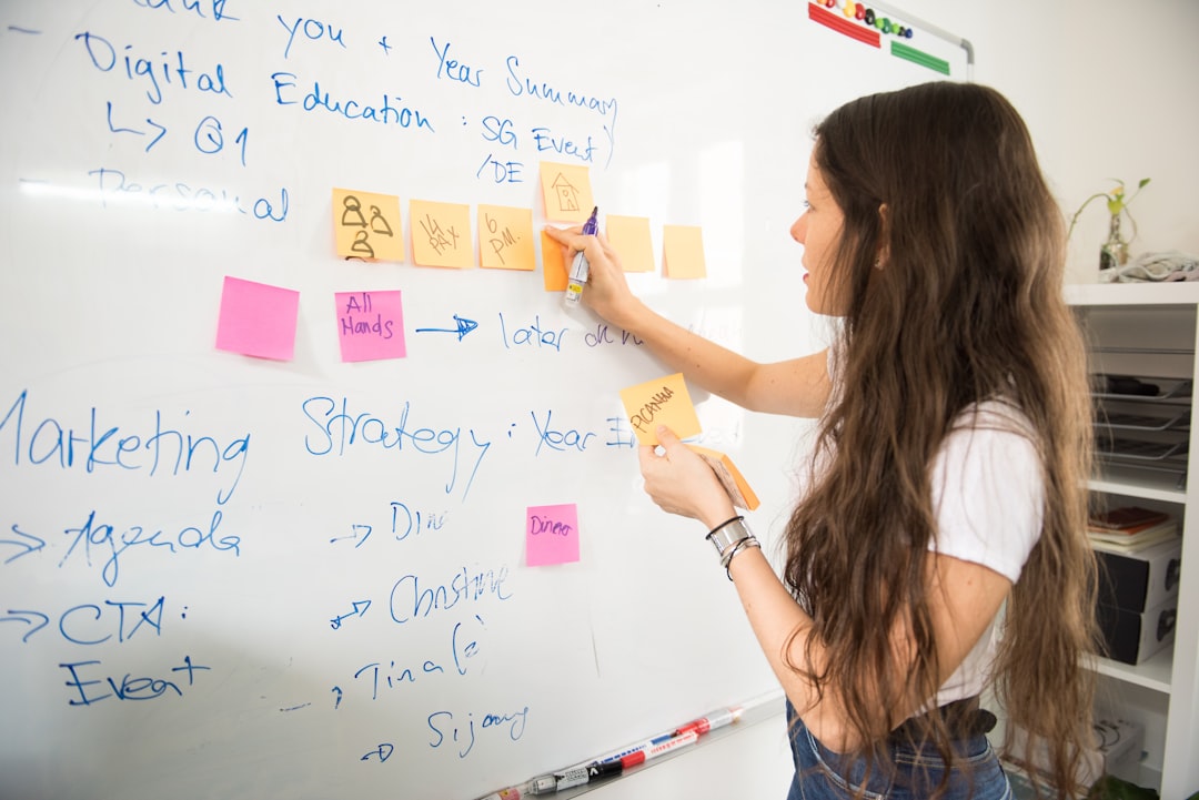 A student presents a startup pitch during a holiday accelerator program at a Singapore school